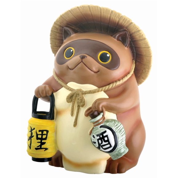 Estatua de perro mapache japonés Tanuki SUMMIT COLLECTION