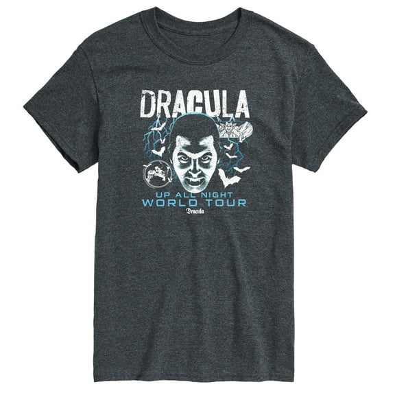 Classic Monsters - Dracula - Men's Short Sleeve Graphic T-shirt