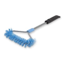 Broil King 18.11 In. Twisted Nylon Tri-Head Grill Cleaning Brush 65643