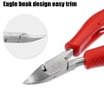 thumbnail image 3 of Unique Bargains Pack of 9 Stainless Steel Toenail Clippers Kit Nail Clippers Red, 3 of 7