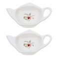 thumbnail image 1 of 2Pcs Ceramic Tea Bag Holders Exquisite Tea Bag Tray Small Loose Tea Dish Tea Bag Coaster Tray, 1 of 3