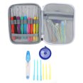 thumbnail image 1 of Juego De Agujas De Tejer, Ganchos De Ganchillo De Regalo Perfecto, Para Trabajos De Tejer De Ganchillo, Kits De Herramientas De Agujas De Tejer, Amante De Tejer ANGGREK GHGY02, 1 of 8