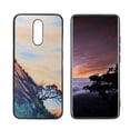 thumbnail image 1 of Compatible with LG X4 Phone Case, mountain-tree-painting-186 Case Men Women, Flexible Silicone Shockproof Case for LG X4, 1 of 1