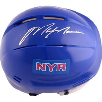 Mark Messier New York Rangers Autographed Blue Mini Helmet - Fanatics Authentic Certified