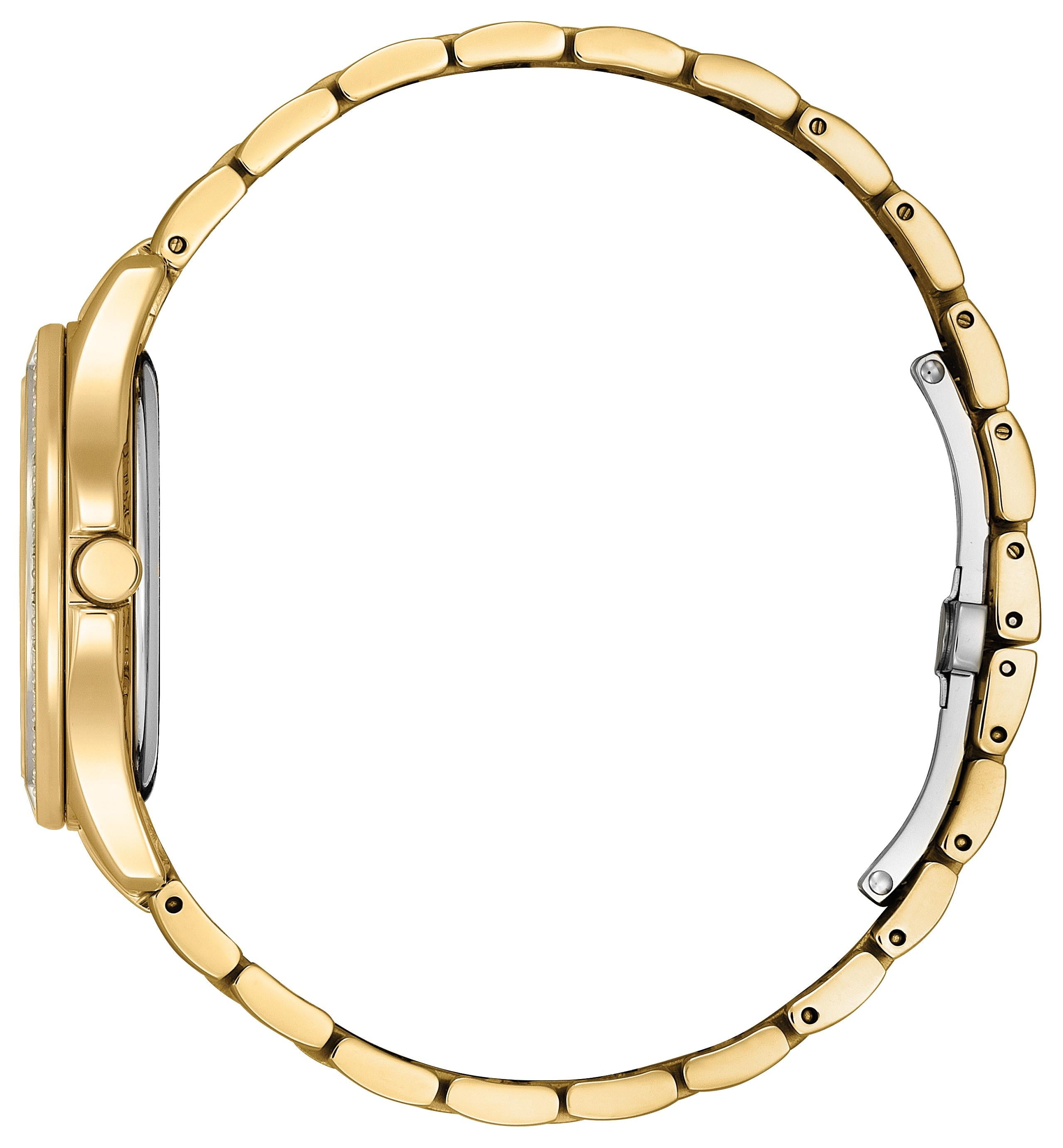 Citizen Women's Eco-Drive Dress Classic Gold-Tone Diamond