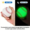thumbnail image 3 of Light up Baseball Glow in The Dark Lightweight Games Training Baseball, 3 of 7