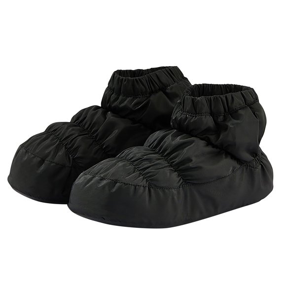 Black 2026 Big Kids Winter Low Cut Dance Boots Warm Shoes Soft Sole Ballet Practice Boots For Children