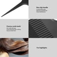 thumbnail image 4 of Highlights Tail Comb, Precise Styling Tool Portable Sectioning Hair Highlights Comb Ergonomic  For Hairdresser For Home, 4 of 8