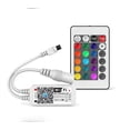 thumbnail image 5 of Tiras De Luces Led De 5 M, Tiras De Led Rgb 5050 Con Control Remoto Por Ir De 24 Teclas Y Fuente De Alimentación, 1 Rollo De Cinta De Luces Led Que Cambian De Color Para Dormitorio, 5 of 5