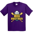 thumbnail image 3 of Inktastic Big Brother Baseball Youth T-Shirt, 3 of 5