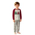 thumbnail image 4 of Lvotionpl 2026 Family Christmas Pajamas Matching Sets, Matching Family Christmas Pjs Long Sleeve Top & Pants Set Matching Holiday Family Pajama Xmas Sets, 4 of 5