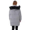 thumbnail image 5 of YouLoveIt Women Winter Long Coat Thickened Parka Coat Hooded Long Coat Down Puffer Jacket Outwear Coat Plus Size Warm Hooded Jacket Windproof Outcoat, 5 of 8