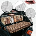 thumbnail image 6 of Uorisanigo UTV Seat Cover Anti-Scratch Aztec African Tribal Horse Mule Seat Cover Protector with Elastic Band Dustproof Anti UV Windproof All Weather Compatible with Kawasaki Mule 3000 3010 3020, 6 of 7