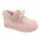 thumbnail image 1 of Zapatos de algodón para mujer 20 años invierno Europa y Estados Unidos arco zapatos cálidos planos de gran tamaño Mao Mao zapatos de mujer de gran tamaño, 1 of 6