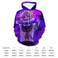 thumbnail image 2 of My Hero Academia Himiko Toga Unisex Adult Hoodie Casual Hooded Sweatshirt Pullover Novelty 3D Printed Sweater Jacket L, 2 of 8