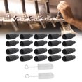thumbnail image 4 of Beer Faucet Cover Kit, Wide Compatible Soft Rubber Convenient Practical Stainless Steel Silicone Effective Sealing Beer Draft Tap Brush  For Home For Bar, 4 of 8
