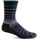 thumbnail image 1 of Calcetín de compresión Sockwell Circulator Crew negro para mujer, 1 of 3