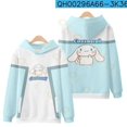 thumbnail image 1 of Chandail à Capuchon Kawaii Hello Kitty Sanrio pour Femme, Tenue d'Automne, Chandails Amples, Haut Ample, Chandail Coréen pour Femme, Mode, Long Hello Kitty HOEMLIN, 1 of 7
