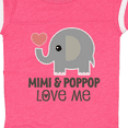 thumbnail image 4 of Inktastic Mimi and Poppop Love Me Boys or Girls Baby Bodysuit, 4 of 5