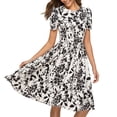 thumbnail image 2 of Ketyyh-chn99 Robes d'Été Femmes Tendance 2024 Grande Taille Femme Élégante Robe de Soirée Robe de Plage Automne Décontractée Ample Robe Mini D,m, 2 of 5
