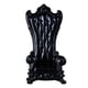 thumbnail image 2 of Colección de modelos de sofás a escala 1:12, sillones con respaldo alto simulados, mesas de arena negro, 2 of 9