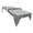 Gray, variant on lacooooppia Ping Pong Table Cover Table Tennis Waterproof Dustproof Oxford Fabric Protective Rain Cover Foldable Tablecloth Suitable for Sports Club Game Room Gray