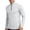 Gray, variant on ZCFZJW Quarter Zip Pullover Men Running Shirt Mock Neck Long Sleeve Moisture Wicking Quick Dry Athletic Workout Shirts with Zipper Pockets Gray S
