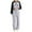 Gray, variant on Bloomae Yes, I'm Still Cold Me-24:7 Fashion Printed Two Piece Sweatsuits for Women Lightweight Casual Raglan Sleeve Crewneck Sweatshirts Drawstring Joggers Set Tracksuit Dark Gray M