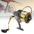 thumbnail image 3 of Carrete De Pesca, Brazo Basculante Plegable, Carrete De Lanzamiento Largo, Fuerza De Frenado De 20 KG Con Bolsa De Tela Para Exteriores ANGGREK Fishing Reel, 3 of 8