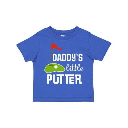 

Inktastic Golfing Daddys Little Putter Gift Toddler Boy or Toddler Girl T-Shirt