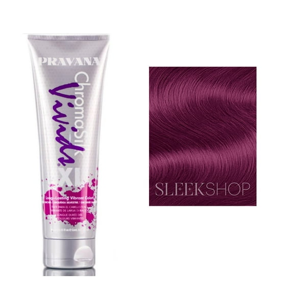 Pravana ChromaSilk, Hair Color Vivids XL Long Lasting Vibrant Color 8.45oz (Wild Orchid)