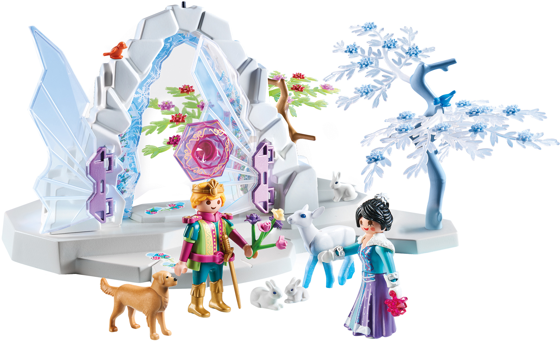 PLAYMOBIL Crystal Gate to the Winter World Doll Playset - image 2 of 6