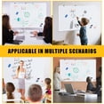 thumbnail image 2 of Magnetic Dry Erase Whiteboard – Wall Mount – Smooth Non-Ghosting – Black Aluminum Frame – Deep Pen Tray – Easy Mount – Office, School, Home & Conference – 60x40"- White, 2 of 6