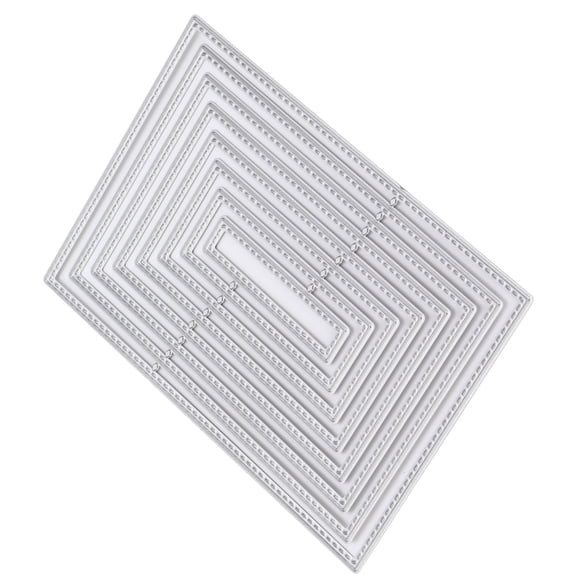 Die Cuts, Diecut Carbon Template Rectangular Die Cuts For Card Making For Embossing For Paper Cards