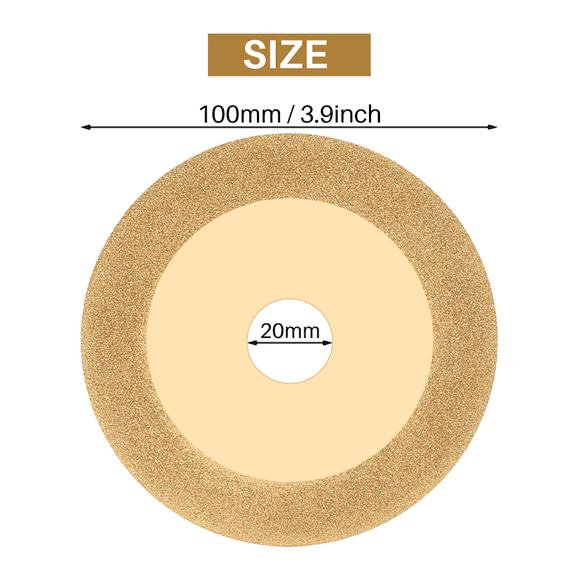 100 mm disc Wheel Diamond Wheel Sharpening To Cut Golden