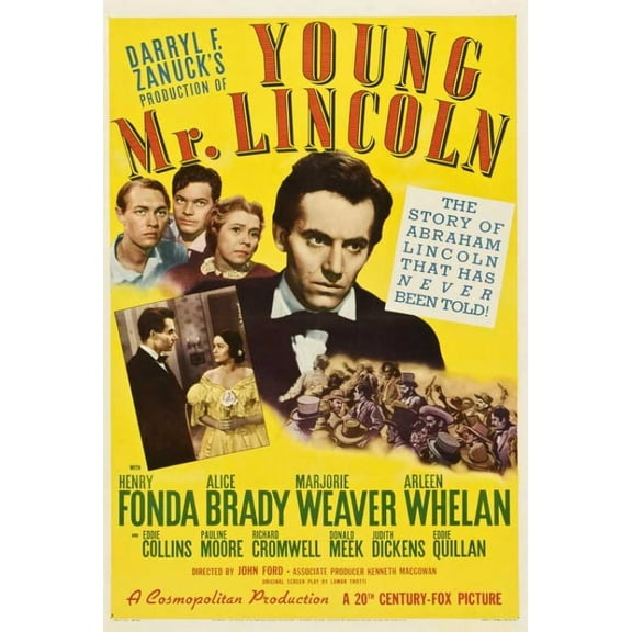 Young Mr. Lincoln Movie Poster (11 x 17)