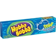 Hubba Bubba Sour Blue Raspberry Max Gum - 2pks - FREE SHIPPING