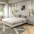thumbnail image 2 of Furniture of America Turnney Upholstered Bed, 2 of 5