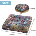 thumbnail image 6 of Dutch Velvet Square Meditation Floor Pillow 22in, Boho Yoga Cushion for Home Seating and Relaxation, 6 of 7