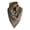 Khaki, variant on Women Autumn Winter Solid Color Button Star Soft Wrap Thick Warm Scarf Shawl