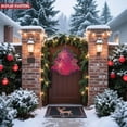 thumbnail image 5 of Metal Hanging Christmas Tree Wind Decorations - Vibrant Fireworks Design Colorful Garden Spinners for Festive Yard Decor, 5 of 7