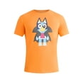 thumbnail image 5 of Bluey Men’s and Big Men's Halloween Graphic Tee with Short Sleeves, Sizes XS-3XL, 5 of 5