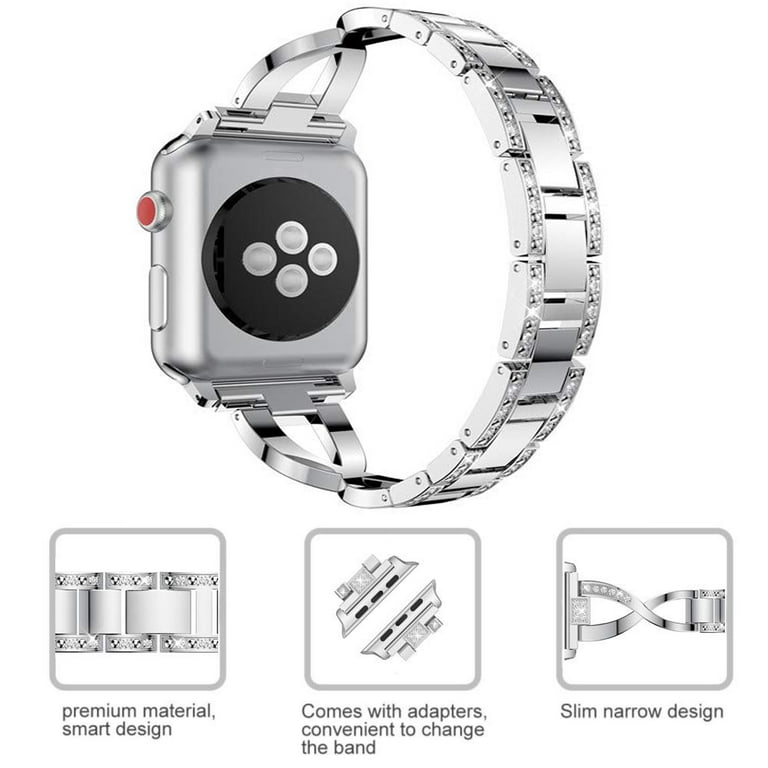 Wrist Band Compatible with Apple Watch Series Women