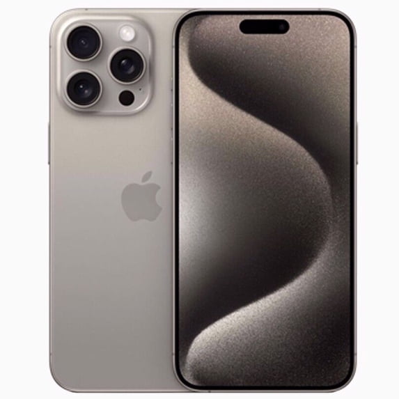 Restored Apple iPhone 15 Pro - Carrier Unlocked - 128GB Natural Titanium (Refurbished)