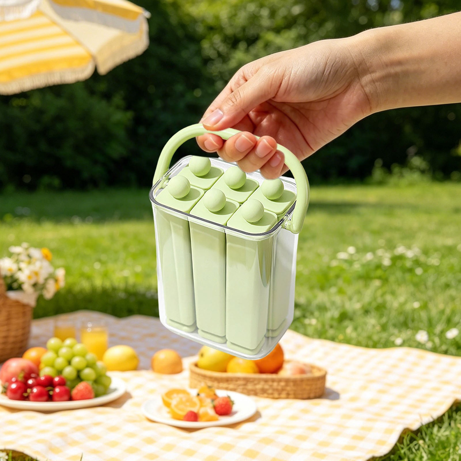 Ice Stick For Homemade And Easy Release Silicone Ice Maker For Summer Drinks And Desserts Parts Freezer Ice Holder Slow Melting Ice Cubes Small Ice Stacking Trays with Silicone Freezer Sphere Ice
