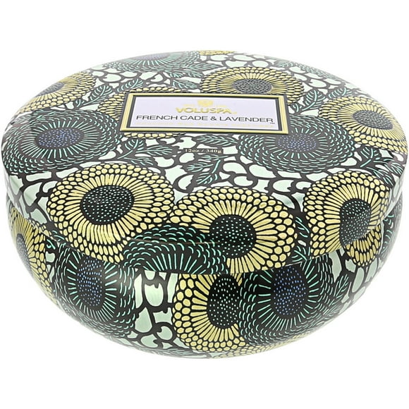Voluspa Cade And Lavender 3-Wick Candle VOL-7224