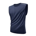 thumbnail image 3 of LTTVQM Men's Sleeveless Shirts Quick Dry Lightweight Tank Tops for Men Athletic T Shirts Gym Workout Muscle Shirts Navy XL, 3 of 6
