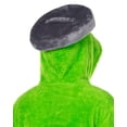 thumbnail image 5 of Sesame Street Oscar The Grouch Adult Wearable Hooded Blanket Sweatshirt, 5 of 6