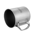 thumbnail image 3 of Taza de titanio al aire libre 300 ml con manija plegable Tomshoo, 3 of 7