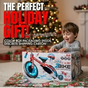 Toddler Balance Bike with Adjustable Helmet – Lightweight No Pedal First Bike for Ages 18 Months to 4 Years – Maintenance-Free 10 Tires – Adjustable Seat – Madd Gear My 1st ZBike